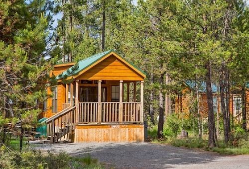 Bend-Sunriver Camping Resort Studio Cabin 6 Екстер'єр фото
